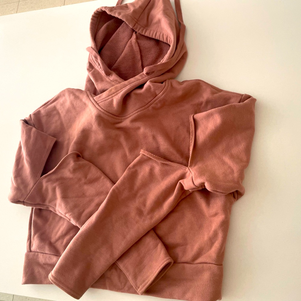ALO Yoga Pink Oversized Boxy Sweatshirt